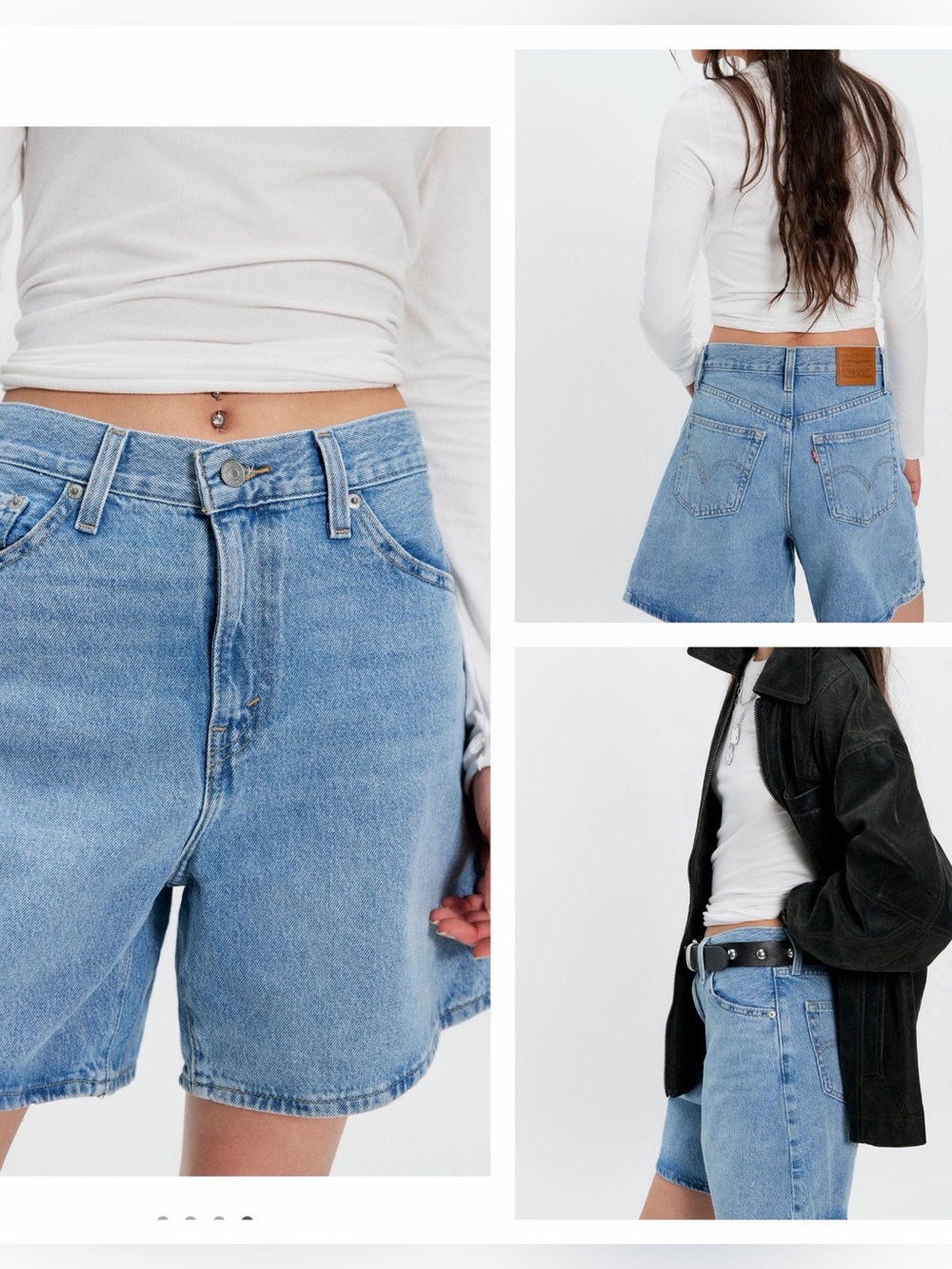 NWOT size 29 Levi’s High Baggy shorts